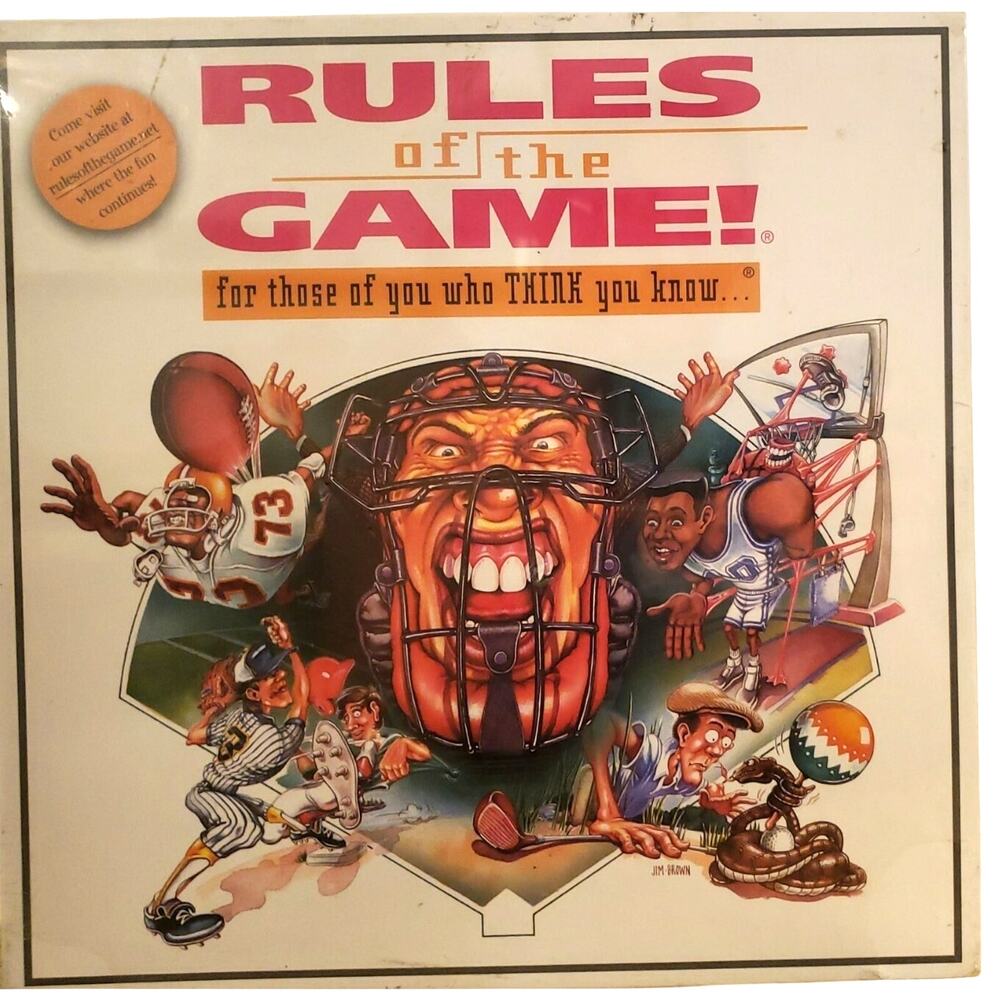Rules of the Game! Sports Trivia Game - Sealed Box